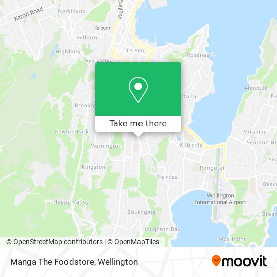 Manga The Foodstore map