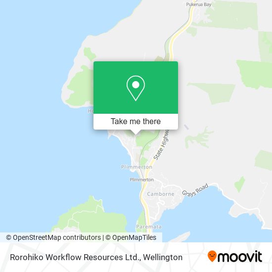 Rorohiko Workflow Resources Ltd. map