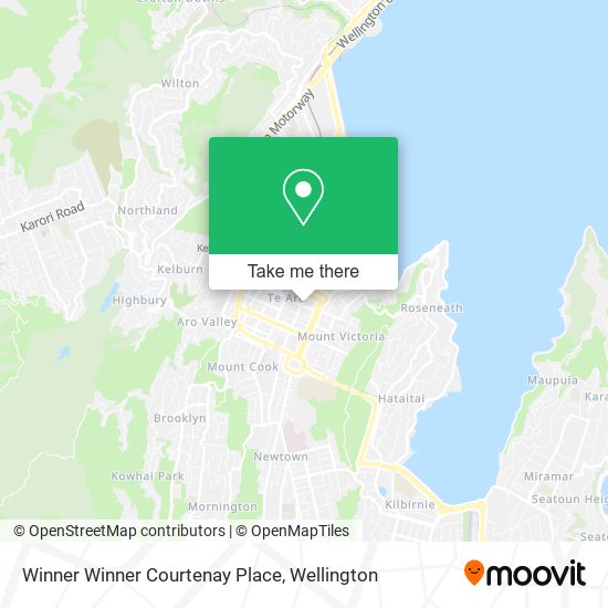Winner Winner Courtenay Place地图