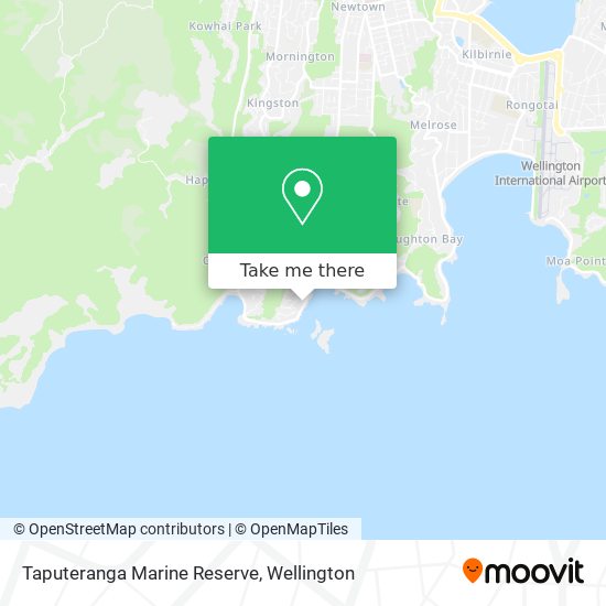 Taputeranga Marine Reserve地图