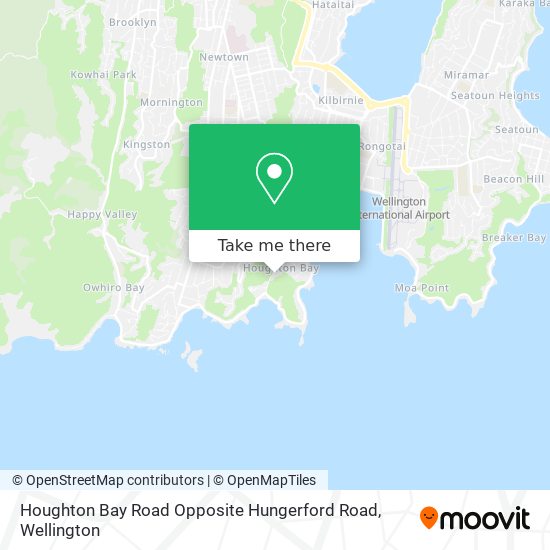Houghton Bay Road Opposite Hungerford Road map