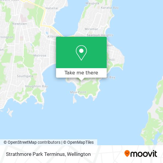 Strathmore Park Terminus map