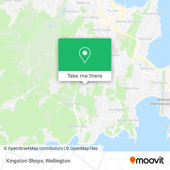 Kingston Shops map