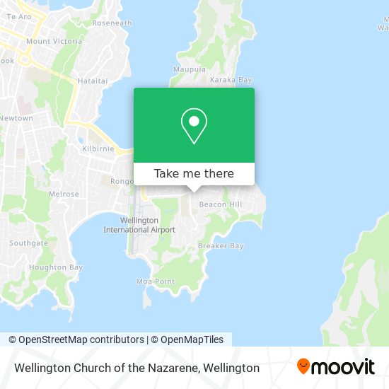 Wellington Church of the Nazarene map