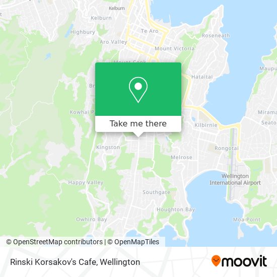 Rinski Korsakov's Cafe map