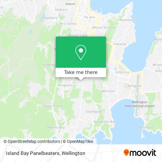 Island Bay Panelbeaters map