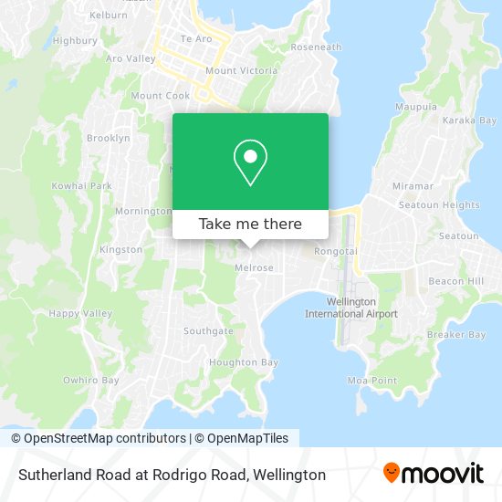 Sutherland Road at Rodrigo Road地图