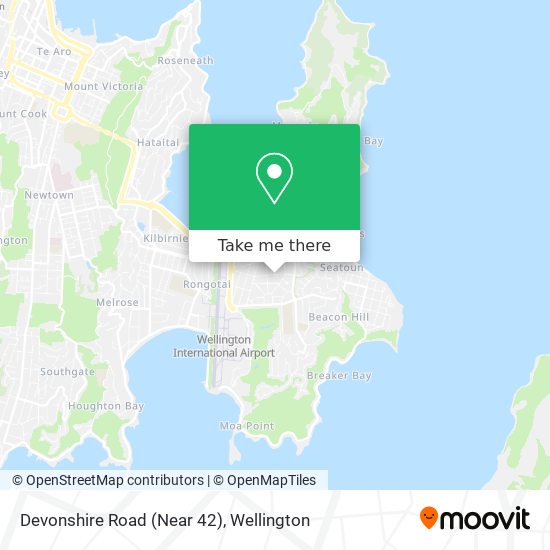 Devonshire Road (Near 42) map
