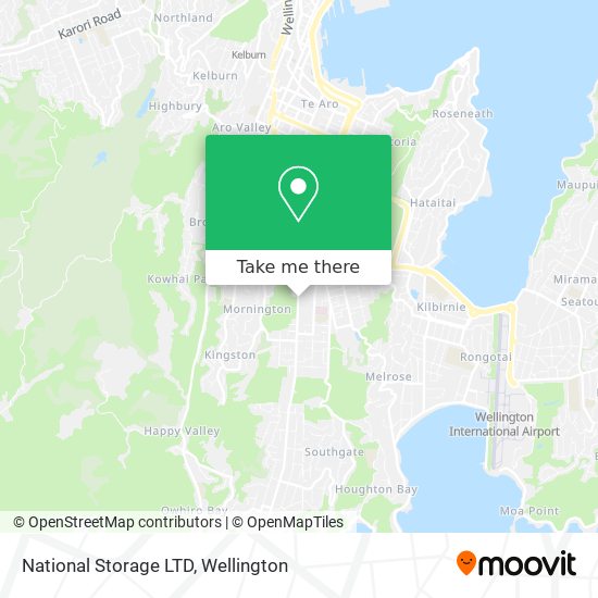 National Storage LTD map
