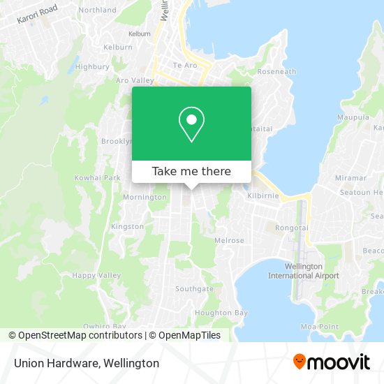 Union Hardware map