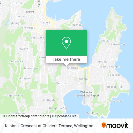 Kilbirnie Crescent at Childers Terrace map