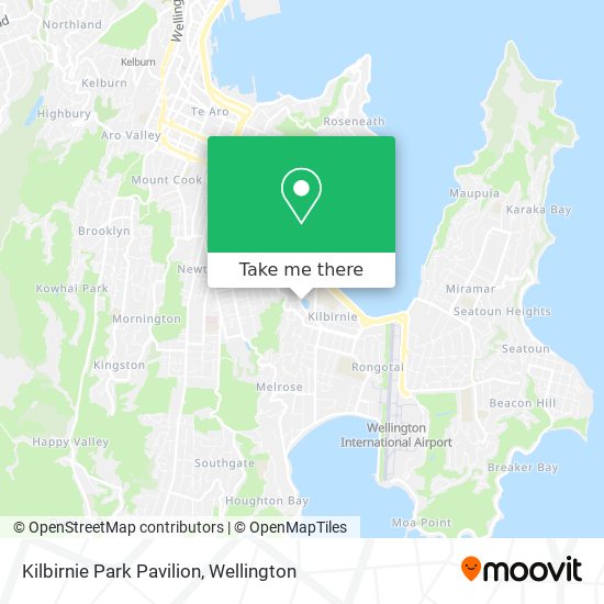 Kilbirnie Park Pavilion map