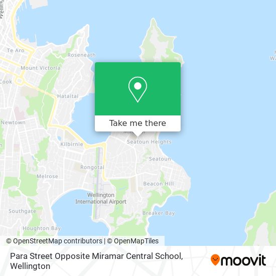 Para Street Opposite Miramar Central School map