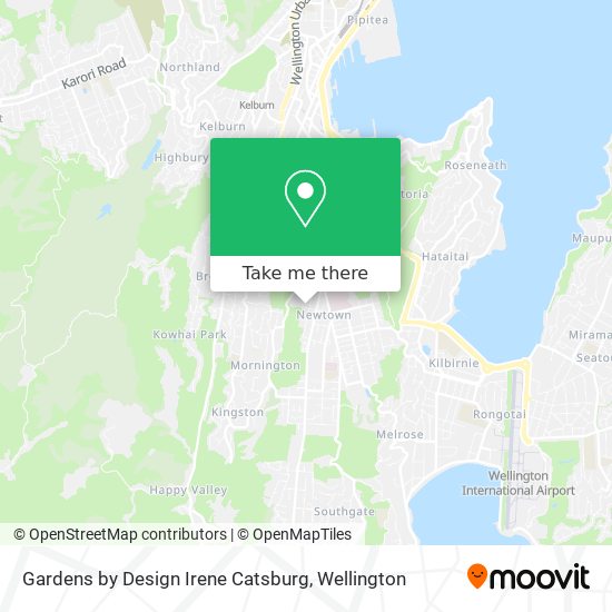 Gardens by Design Irene Catsburg map