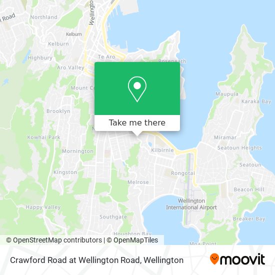 Crawford Road at Wellington Road地图