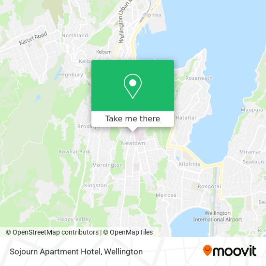 Sojourn Apartment Hotel map