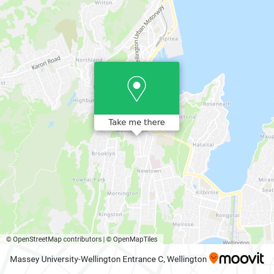 Massey University-Wellington Entrance C地图