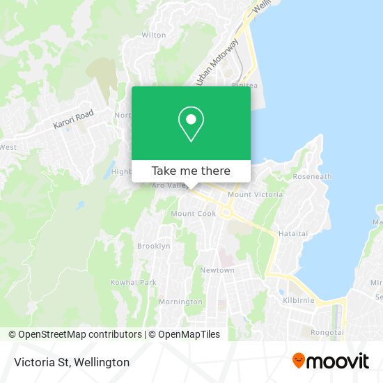 Victoria St map