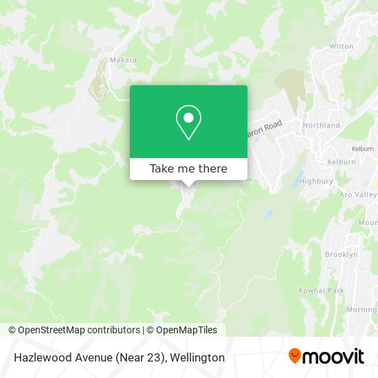 Hazlewood Avenue (Near 23) map