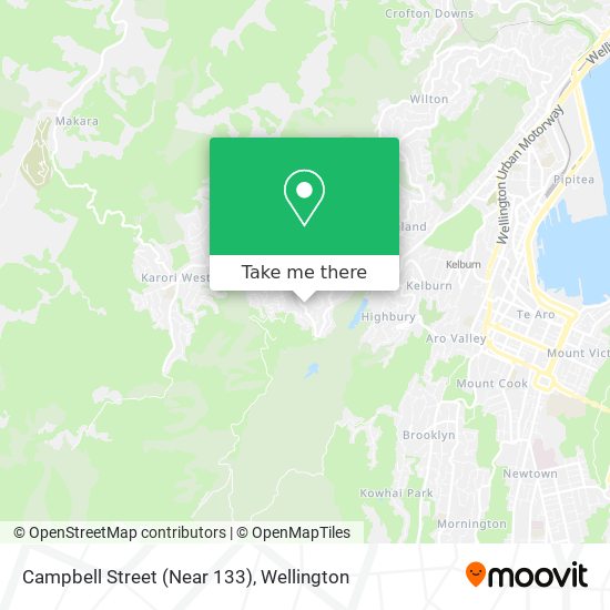 Campbell Street (Near 133) map