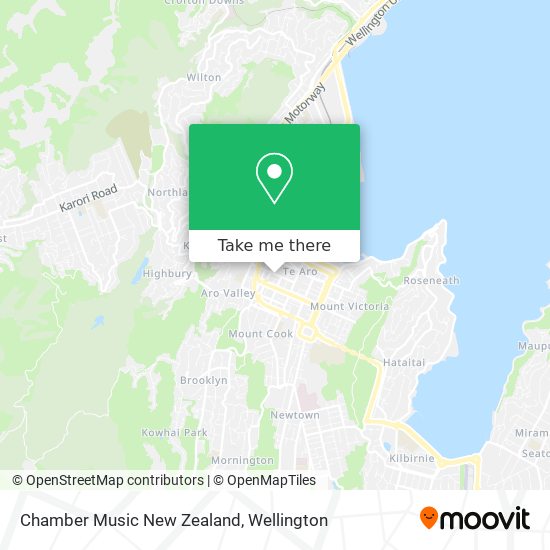 Chamber Music New Zealand map