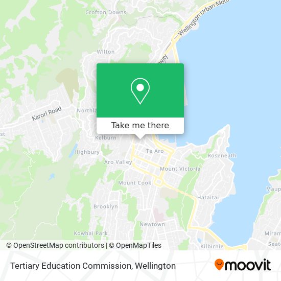 Tertiary Education Commission map