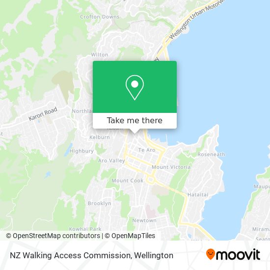 NZ Walking Access Commission地图