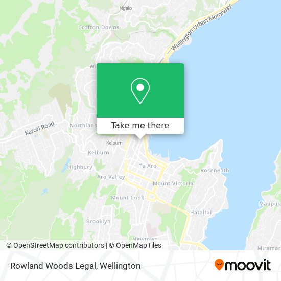 Rowland Woods Legal map