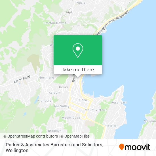 Parker & Associates Barristers and Solicitors map