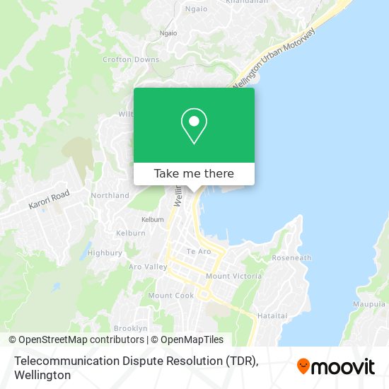 Telecommunication Dispute Resolution (TDR) map