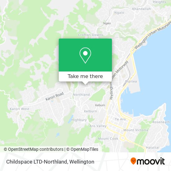 Childspace LTD-Northland map