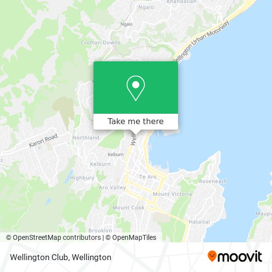 Wellington Club map