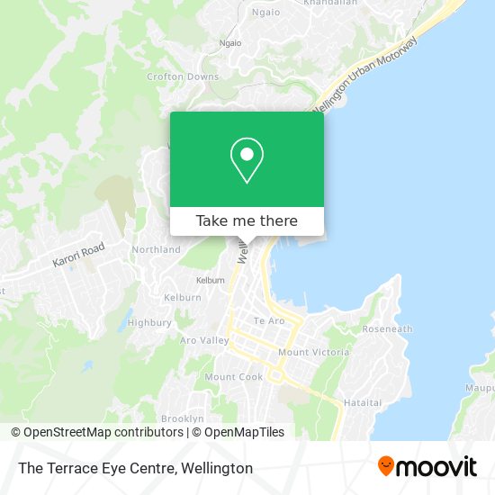 The Terrace Eye Centre map