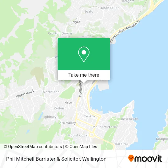 Phil Mitchell Barrister & Solicitor map