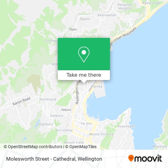 Molesworth Street - Cathedral map