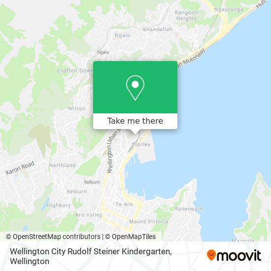 Wellington City Rudolf Steiner Kindergarten map