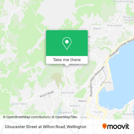 Gloucester Street at Wilton Road地图