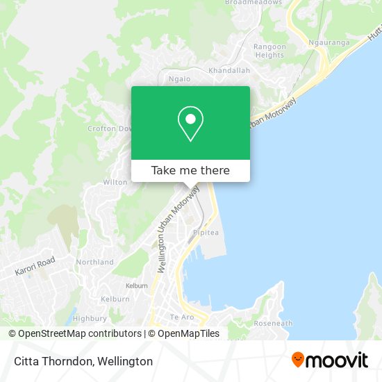 Citta Thorndon map