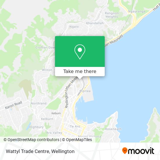 Wattyl Trade Centre map