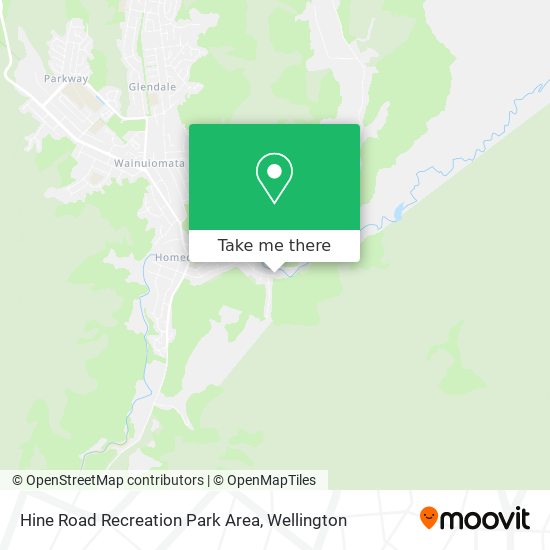 Hine Road Recreation Park Area map