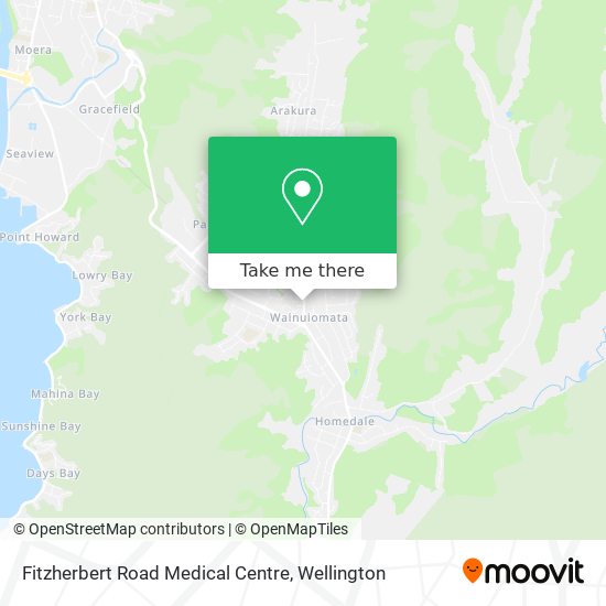 Fitzherbert Road Medical Centre map