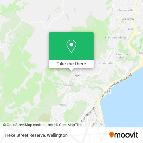 Heke Street Reserve map