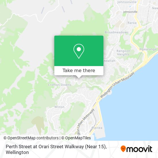 Perth Street at Orari Street Walkway (Near 15) map