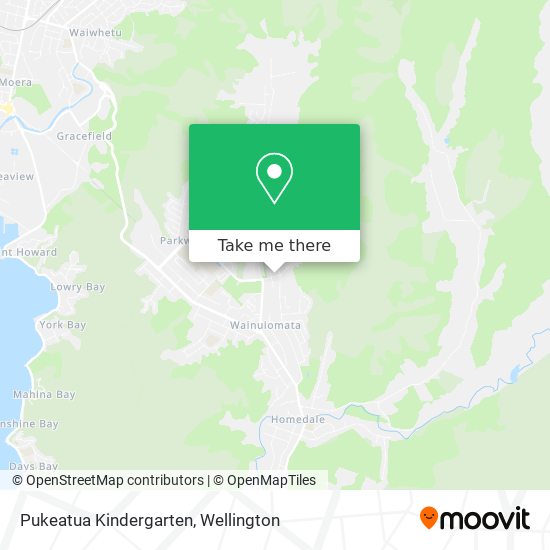 Pukeatua Kindergarten map
