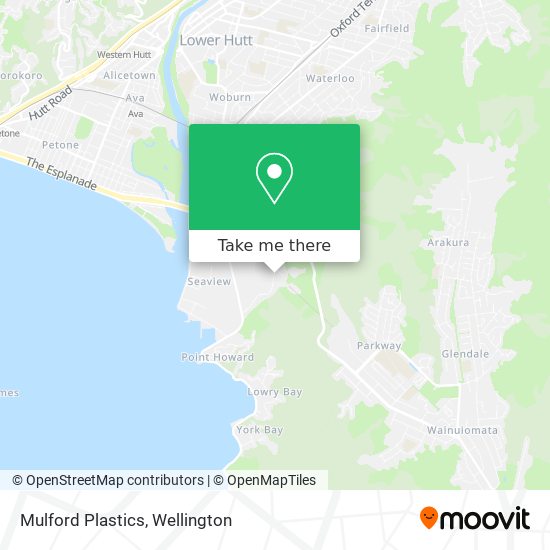 Mulford Plastics map