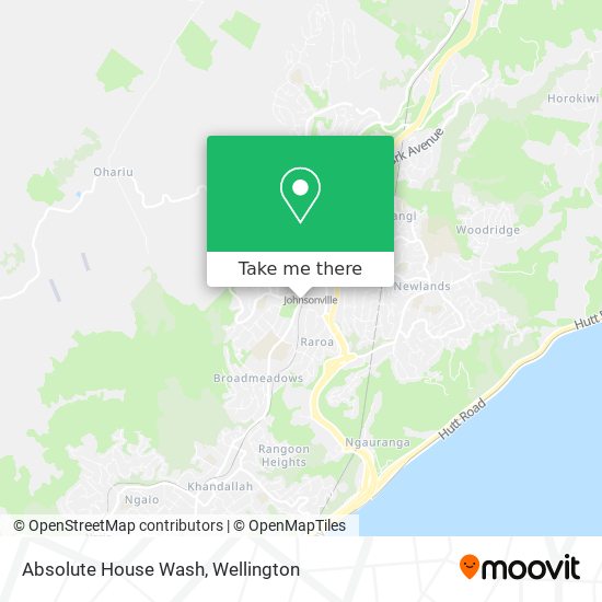 Absolute House Wash map