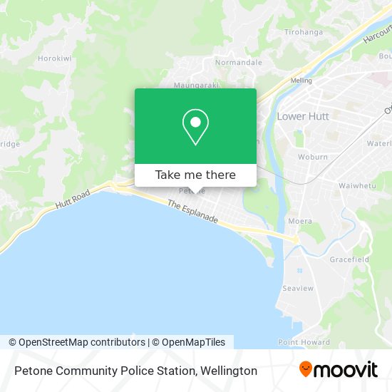Petone Community Police Station map