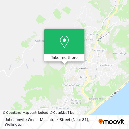 Johnsonville West - McLintock Street (Near 81)地图