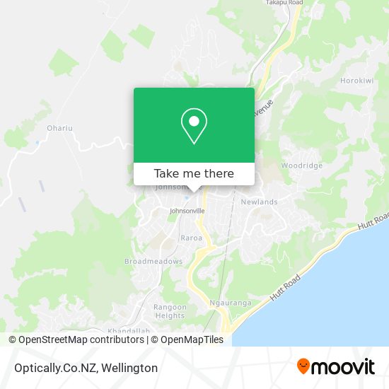 Optically.Co.NZ map