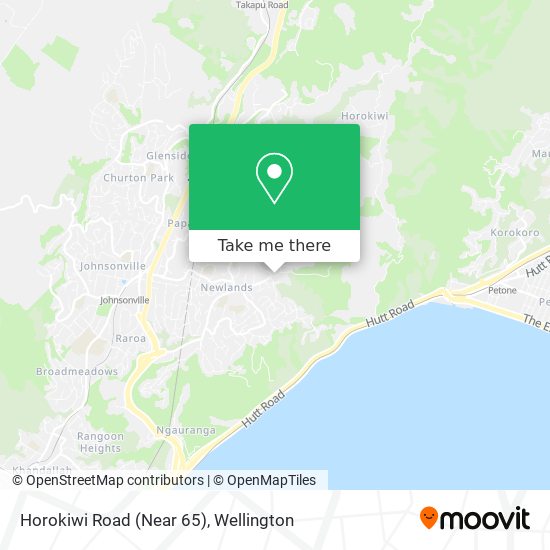 Horokiwi Road (Near 65) map